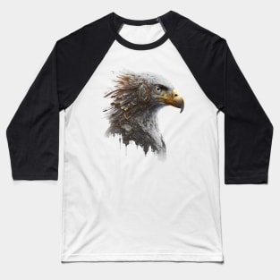 Iron eagle face Baseball T-Shirt